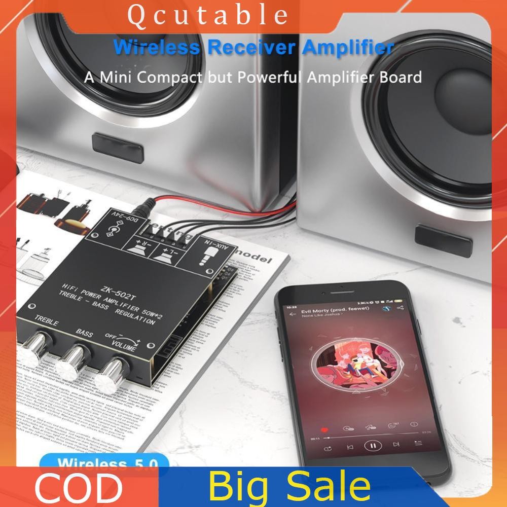 Zk-502t 50Wx2 HIFI 2.0 Kênh Bộ Khuếch Đại Âm Thanh Loa