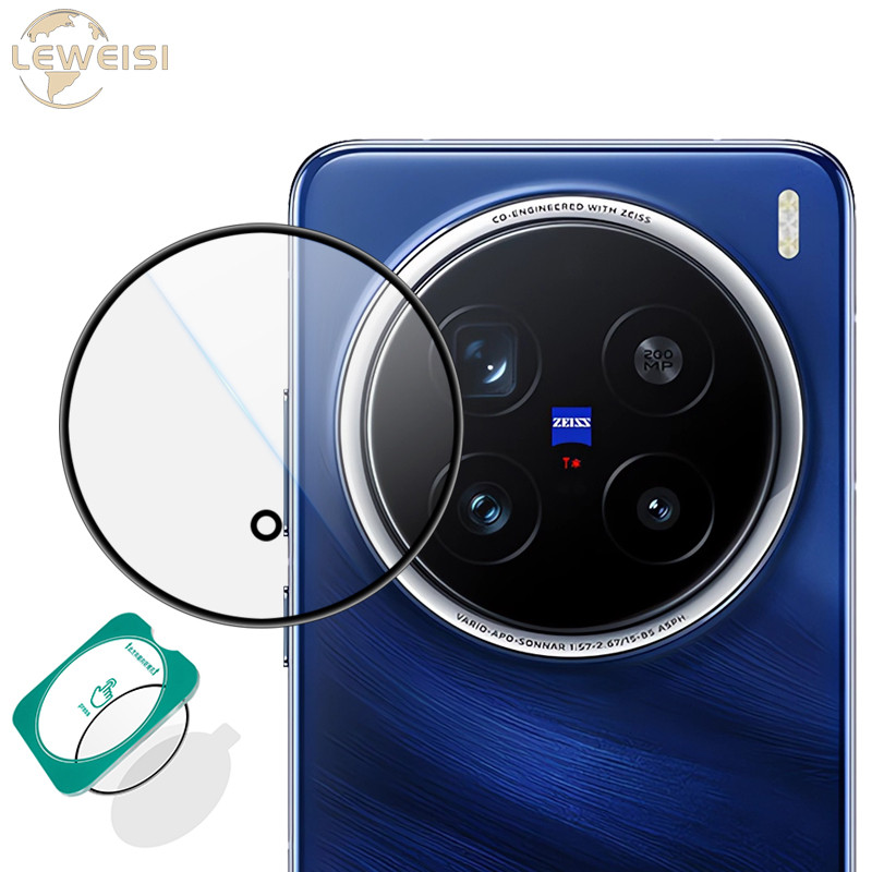 Phim ống kính kính kính cường lực IMAK Vivo X200 Pro Mini X200 X100 Ultra X Fold3 Pro 5G (Phiên bản tự định vị) Phim bảo vệ Camera chống mài mòn trong suốt 9H HD