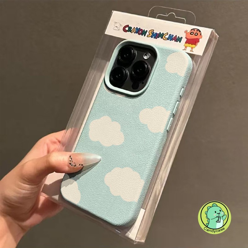 Ốp Điện Thoại Da Giả Cho Redmi Note 13 12 11 11T 12T Pro 12 Turbo 5G K70 K60 K50 K40 Pro Ultra K50i 5G Vỏ Hoạt Hình Dễ Thương Đơn Giản Đám Mây Vỏ Mềm Chống Sốc