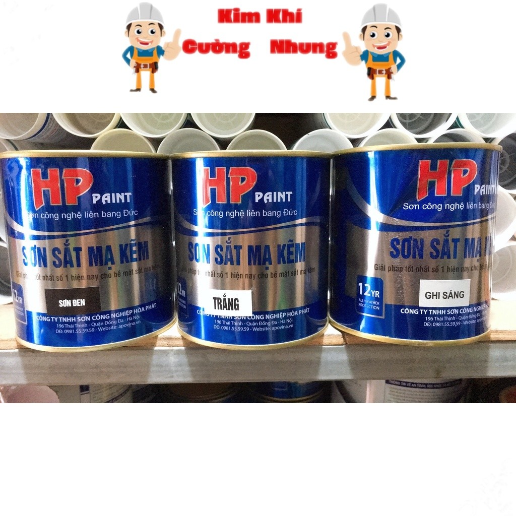 Sơn sắt mạ kẽm Hòa Phát HP
