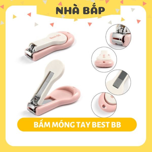 Bấm móng tay trẻ sơ sinh Best BB, bấm móng tay mini cao cấp an toàn cho bé - Nhà Bắp Store