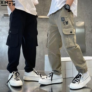  Quần vải kaki túi hộp thời trang  mẫu DY cho bé trai size nhỡ đại 18-52kg quần dài kaki trẻ em nam cho bé 6-14 tuổi 