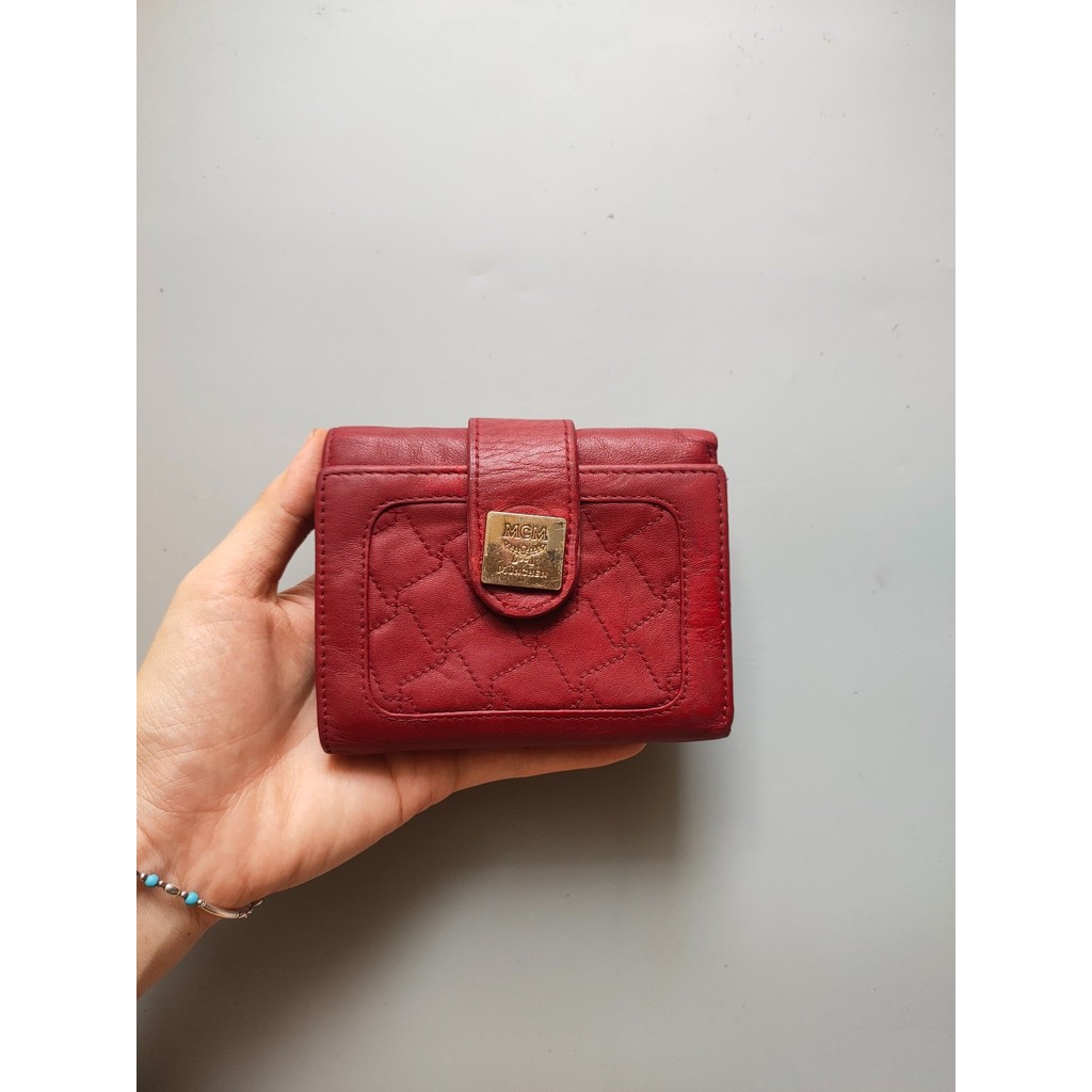 Ví bóp da thật VD193 secondhand wallet vintage Đồ Si Bon