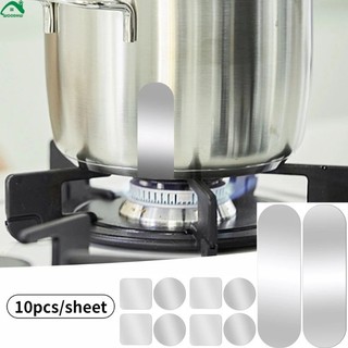10 Cái / tờ Băng Sửa Chữa Lá Nhôm - Miếng Dán Nồi Sửa Chữa - Băng Sửa Chữa Nồi Tự Dính - Miếng Dán Sửa Chữa Nứt Xô Nồi - Phụ Kiện Nhà Bếp - Chống Thấm Nước, Chịu Nhiệt