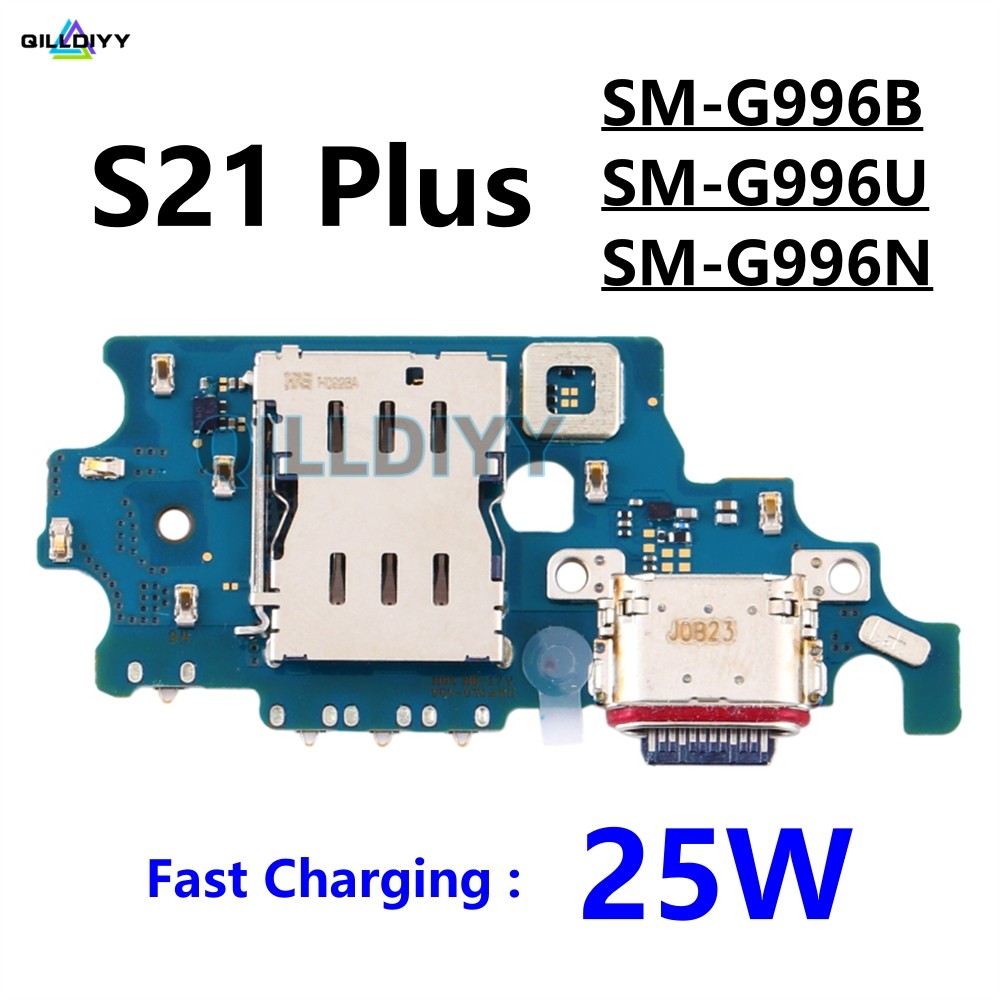 1 Chiếc Dành Cho Samsung Galaxy S21 Plus 5G G996B G996U G996N USB Sạc Kết Nối Ban Sạc Dock Cổng Mic 