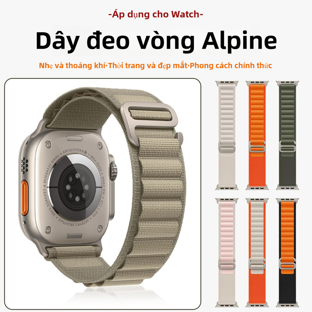 Dây Đeo Đồng Hồ Thể Thao cho Apple watch series 10 9 8 7 6 5 ultra 49mm 44/42mm 45/46mm Dây đeo đồng