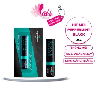  Ống Hít Thông Mũi Bạc Hà BLACK PEPPERMINT FIELD Thái Lan 
