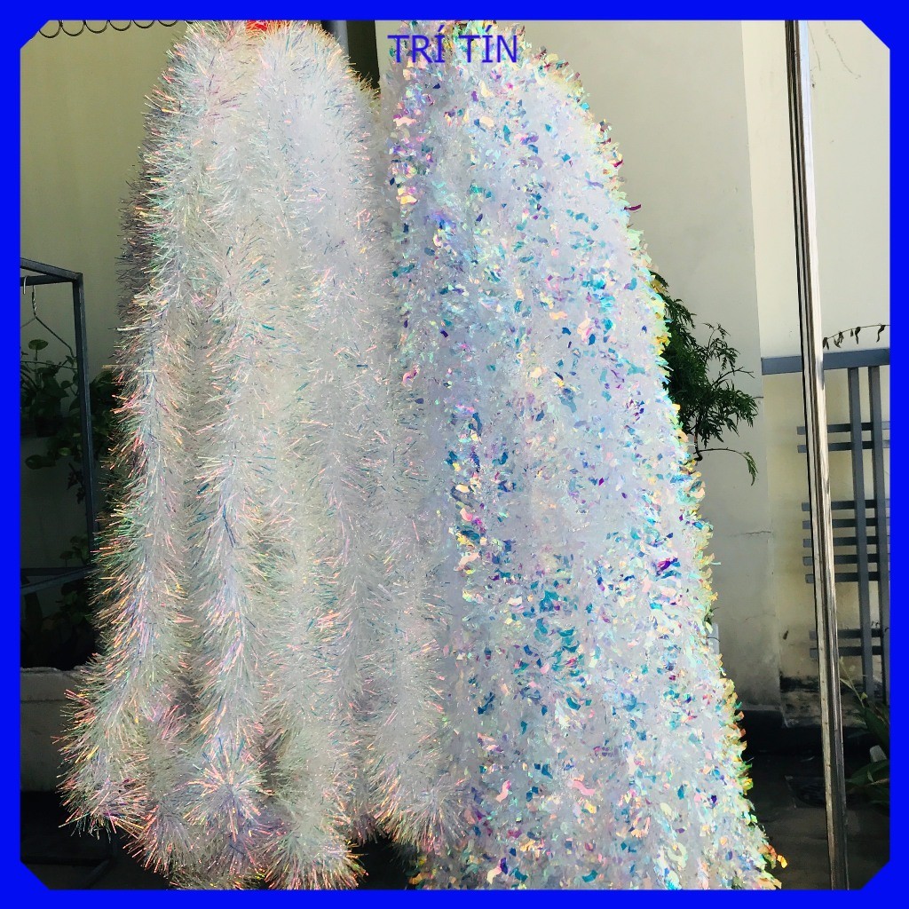 Dây kim tuyến xà cừ lấp lánh 7 màu (vpp Tritin)