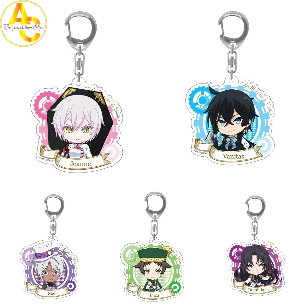 (Mica trong acrylic) Móc khóa HỒI KÍ VANITAS Vanitas no Carte chibi anime xinh xắn