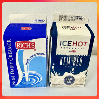 Kem béo thực vật Rich’s lùn / icehot 454g SP01