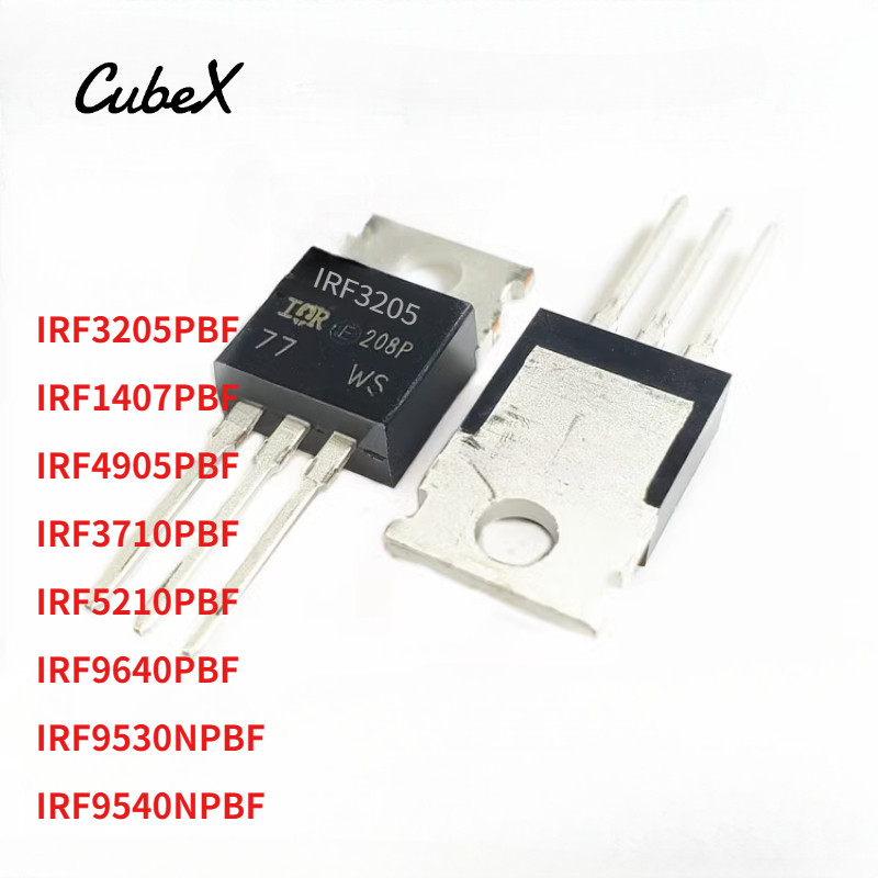 5 Chiếc Chính Hãng IRF Series IRF3205 / 1407 / 4905 / 3710 / 5210 / 9640PBF IRF9530NPBF IRF9540NPBF 