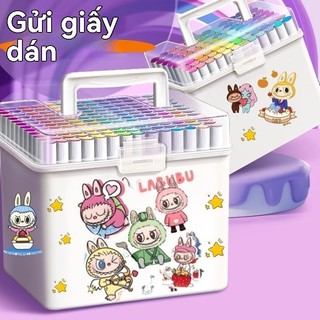 Bút đánh dấu acrylic mẫu 60/120 nhau giáo không độc hại có thể giặt bút màu nước giấy mờ có thể được xếp chồng