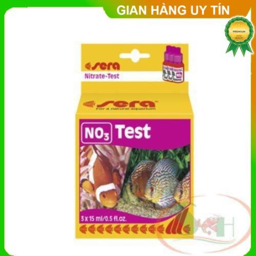 Bộ Sera No3 Test kiểm tra nitrate nước ao hồ bể cá tép thủy sinh store2