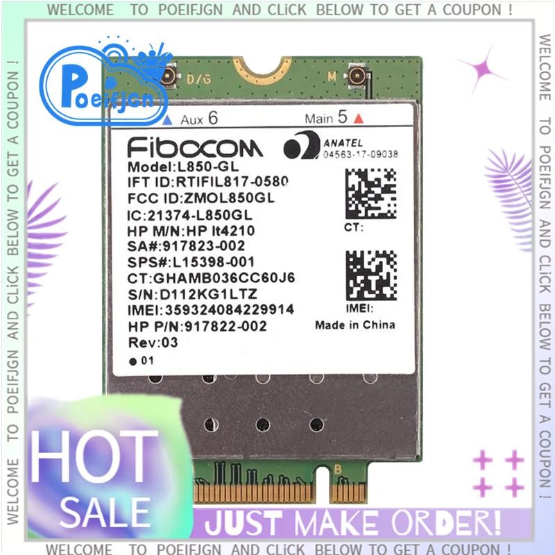 Fibocom cho HP 830 840 735 745 1040 Mô-đun 4G L850-GL LT4210 XMM7360 Mô-đun tiện lợi đa chức năng