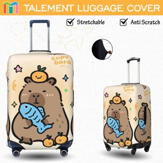 Capybara Vỏ Bọc Vali Chống Trầy Bao Trùm Vali Độ đàn hồi Cá nhân Luggage Cover Size 18 20 22 24 26 28 30 32 inch AD94