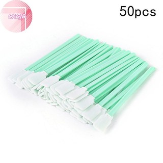 Cagjb 50xCloth Cleaning Swabs Sticks để làm sạch máy in Thiết bị phòng thí nghiệm quang học N