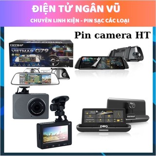 Pin thay thế cho camera hành trình Vietmap A50 - A45 - D20 - P2 - WDR X008 1000mah5034, Pin Xiaomi Yi Car 250mah