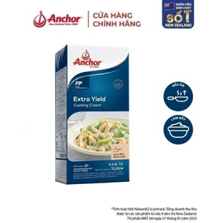 Kem sữa tươi tiệt trùng để nấu ăn Anchor Cooking cream hộp 1 lít