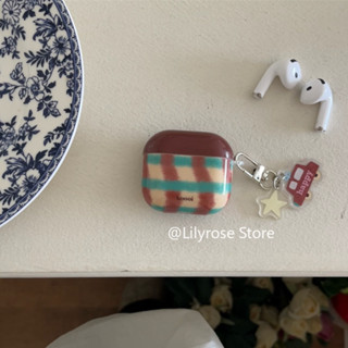 Vỏ AirPods 4 [2024] AirPods Pro2 Pro 3 2 1 Apple Wireless EarPods Bảo vệ tai nghe Màu xanh lá cây nâu