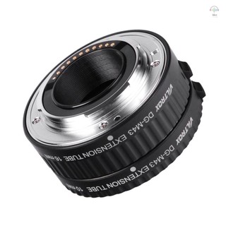 Macro AF Tự Động Lấy Nét Mở Rộng Ống DG 10mm 16mm Bộ Vòng Kim Loại Gắn Cho Micro M4 / 3 Camera Olympus E-P1 E-P2 E-PL1 E-PL2 Panasonic G1 GF1
