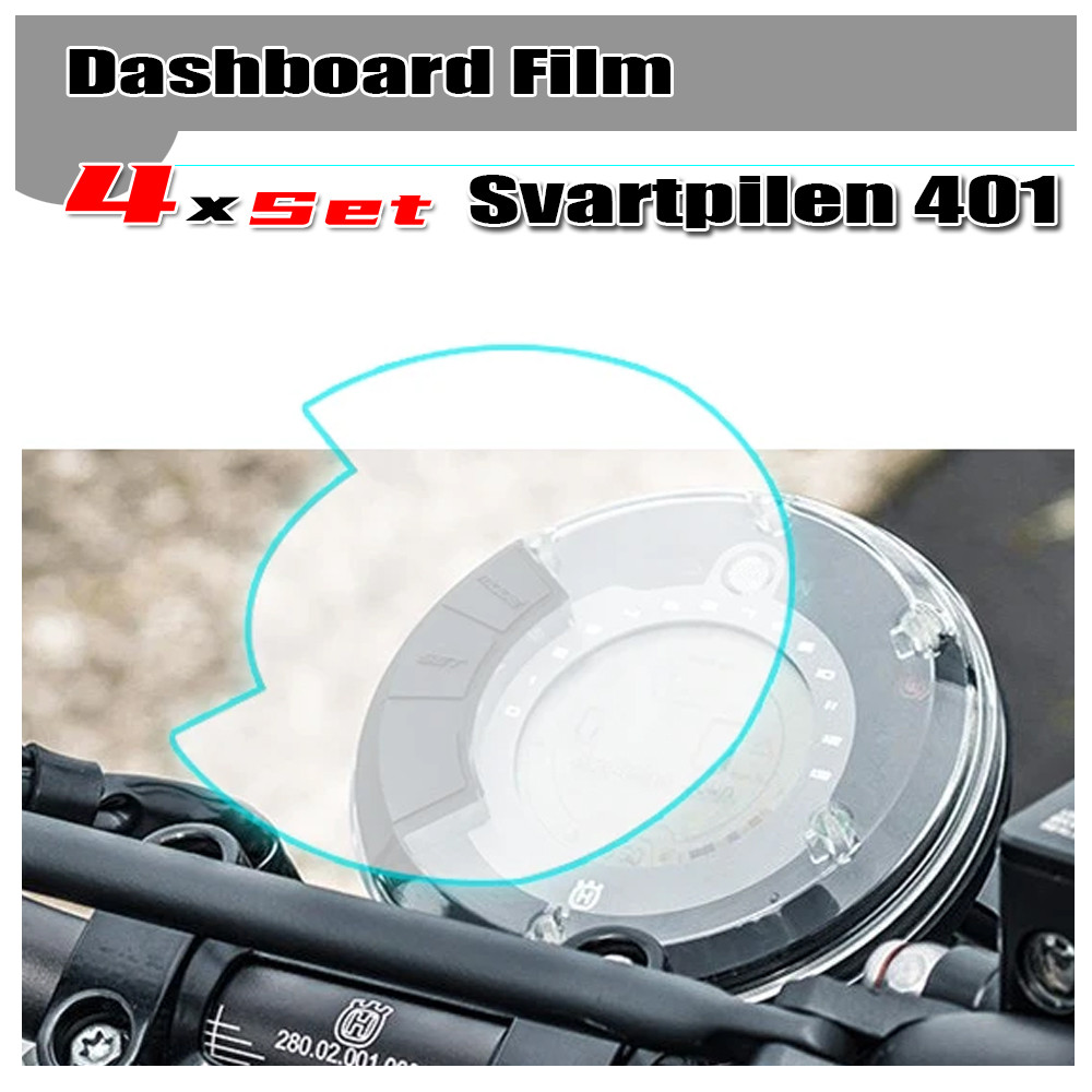 Husqvarna Svartpilen401 VITPILEN401 bảng điều khiển xe máy tấm phim cào bảo vệ màn hình