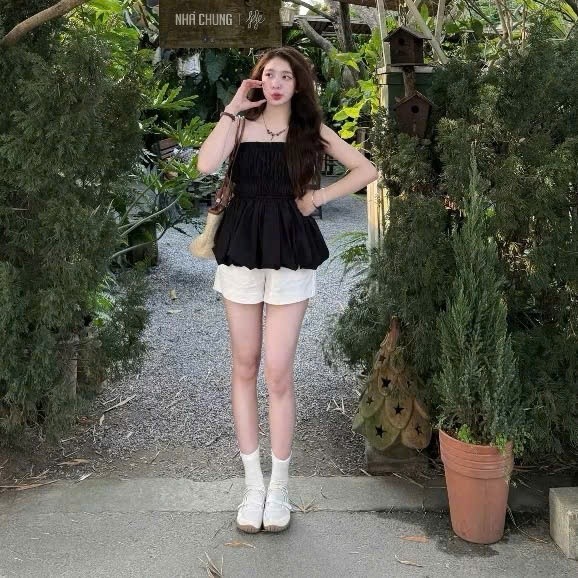 Quần short nữ KAKI MỀM lưng cao giấu cạp 168 fashion | BigBuy360 - bigbuy360.vn