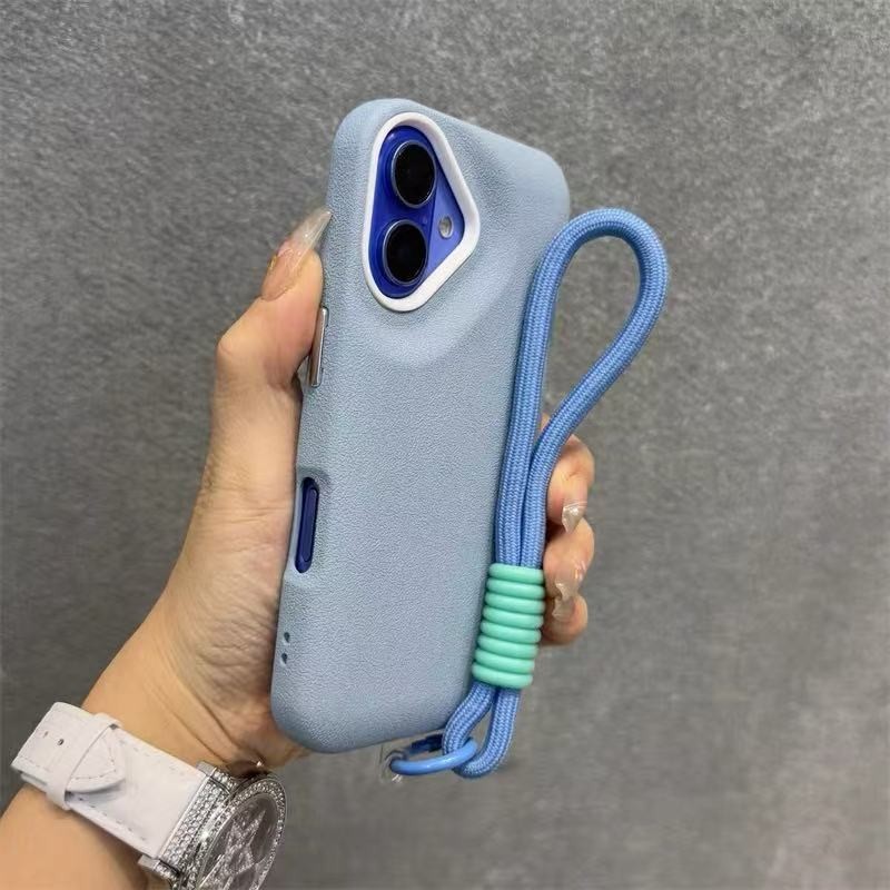 [Có Vòng Tay] Ốp Điện Thoại Chống Sốc Màu Trơn Mờ Sang Trọng Cho IPhone 16 15 Pro Max 14 13 12 11 16 Plus Vỏ Bảo Vệ Camera Ốp Lưng Cứng Bao Gồm Tất Cả IPhone | BigBuy360 - bigbuy360.vn