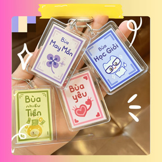 [SIÊU RẺ ] Móc khoá vô tri cho người vô tri - móc khoá cầu may, tài lộc, tình yêu, cầu bình an