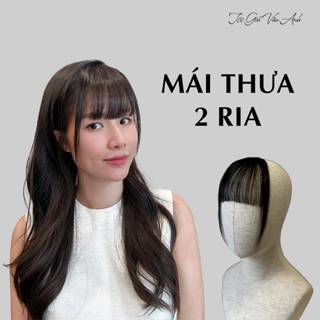 Mái thưa 2 ria tóc thậ.t nữ (không có tóc phía sau) - Tóc Giả Vân Anh