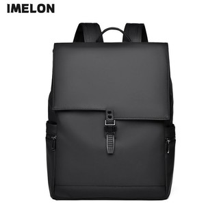 Ba lô nam IMELON Đơn giản hiện đại Dây kéo Nylon có thể điều chỉnh Dây đeo vai Túi đi học