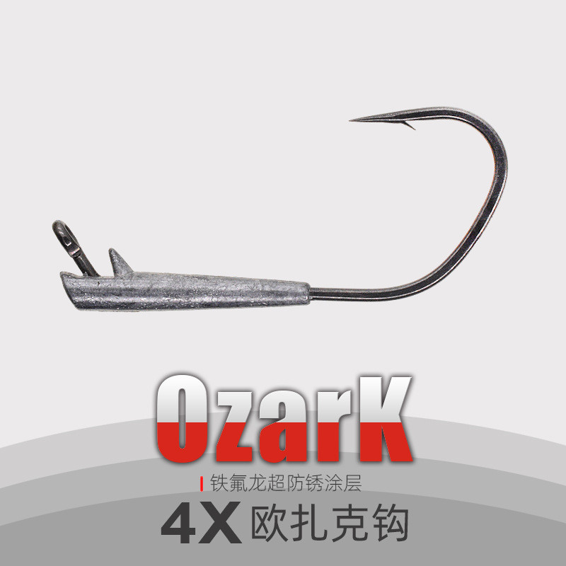 OZARK RIG - Móc câu đầu JIG chìm xoắn ốc, phương pháp câu cá hiệu quả