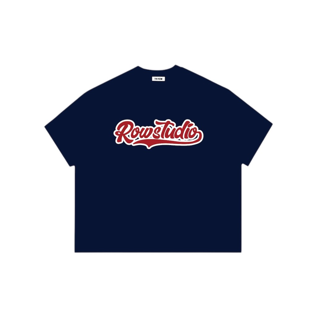 Áo Thun Big Boxy Local Brand THEROW Tay Ngắn Cotton " LOGO VIỀN " Unisex Nam Nữ | BigBuy360 - bigbuy360.vn