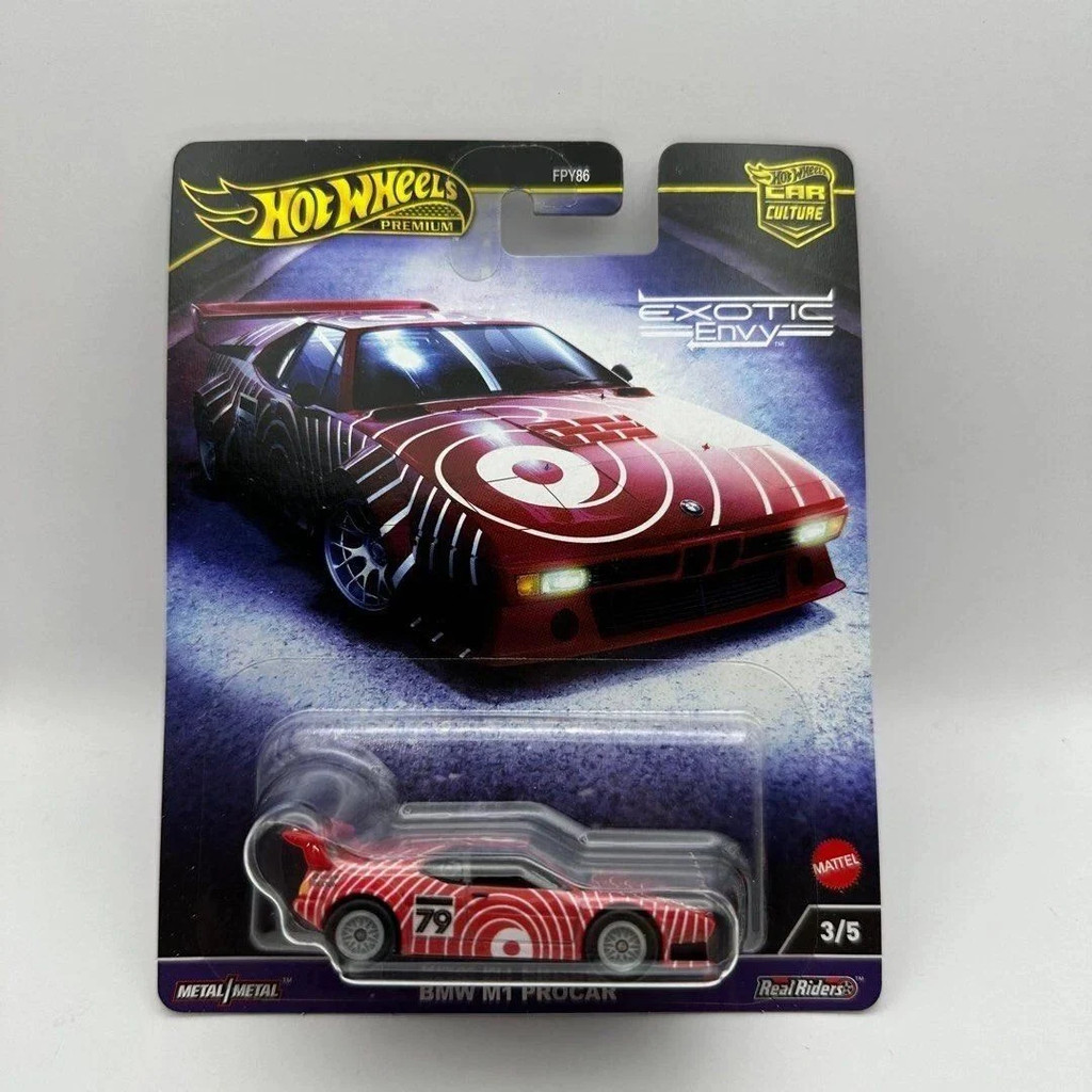 Siêu xe mô hình  HKC79 Hot Wheels Premium Car Culture Exotic Envy BMW M1 PROCAR HKC79