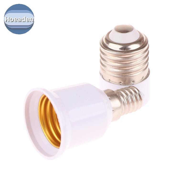 Bộ chuyển đổi bóng đèn LED Hoeaden 1Pc E14 sang E27 / E27 sang E14 Giá đỡ bóng đèn E14 Nữ E27 Nam Bộ