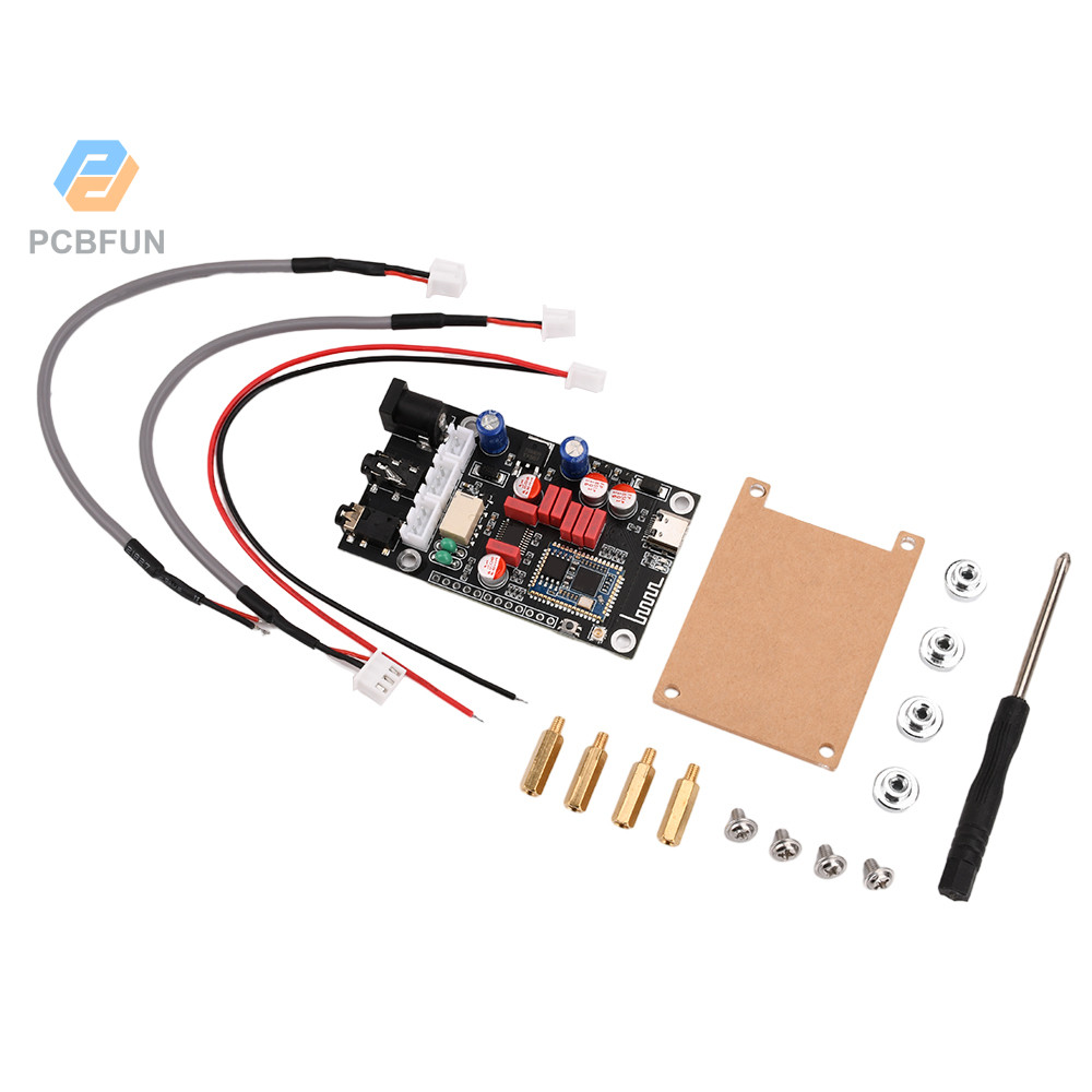 Pcbfun DC8-24V XY-LA02 Qualcomm QCC5125 Nhiệt Độ Cao BT 5.1 Lossless Giải Mã Ban APTX LDAC Lossless 