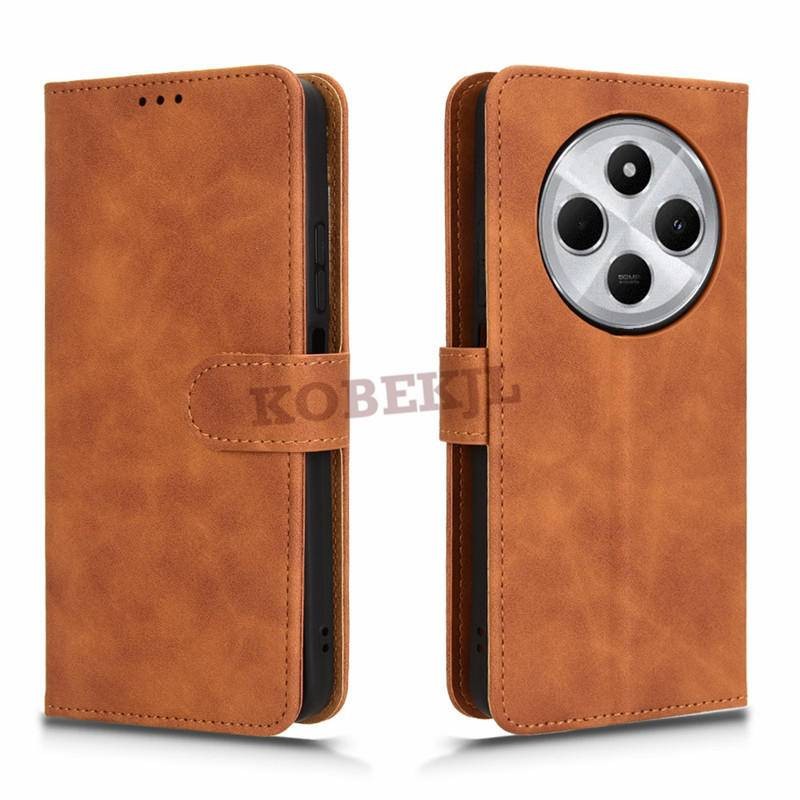 Redmi 14C Ốp Lưng Lật Từ Khóa Điện Thoại Đứng Dành Cho Redmi 14C 13C Redmi13 Redmi14C Ốp Lưng Ví Da 