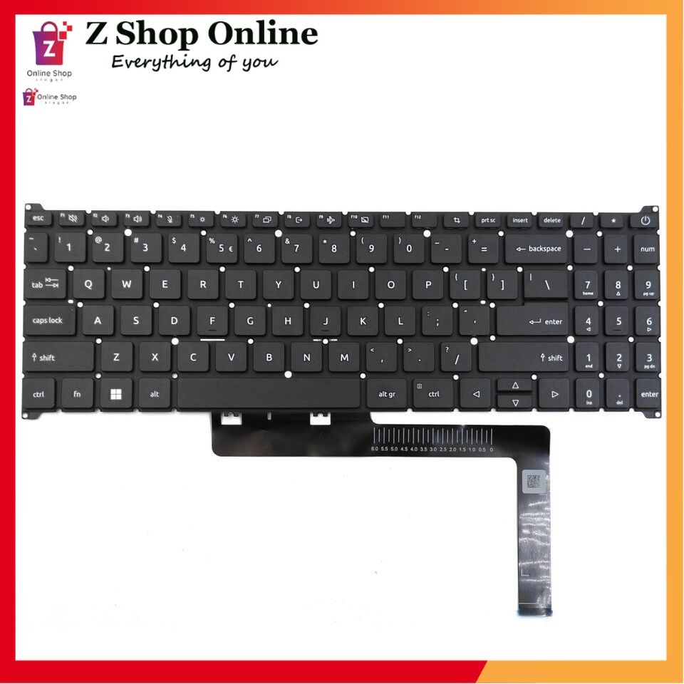 Bàn Phím Keyboard Laptop Acer Aspire 3 A315-59 A315-59G A515-57 A515-57G A715-51 A715-51G A715-76 A3