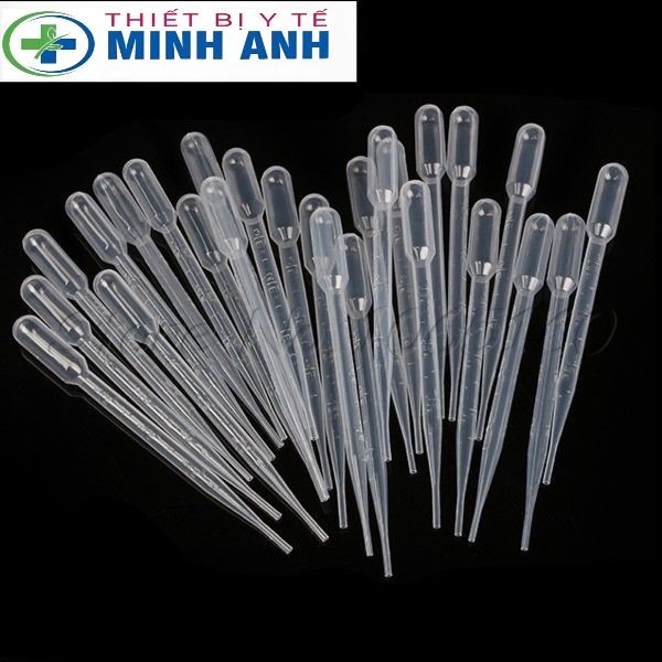 combo 100 ống pipet nhựa 3ml