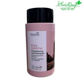  DẦU GỘI KERATIN PHỤC HỒI & DƯỠNG TÓC - 300ML  Nouvelle New Generation Kera Sublime Straightening Care Shampoo    MK   