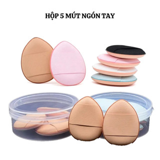  Set 5 mút trang điểm mini ngón tay - KAYFIA 
