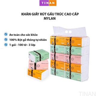 Khăn Giấy Rút Gấu Trúc Cao Cấp MyLan Classic