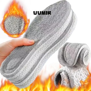 Tấm lót giày giữ nhiệt UUMIR, Tấm đệm tuyết chống mùi tự sưởi ấm, Tấm lót giày thể thao mềm mại làm dày ấm áp mùa đông