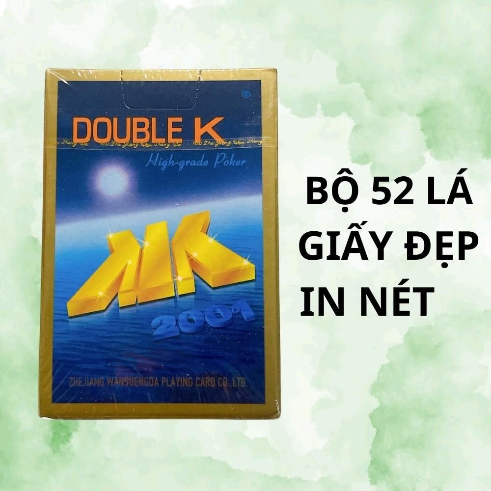 Lốc 10 bộ bài tây 52 lá xanh Double K Thẻ Bài