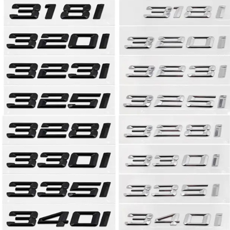 316i 318i 320i 325i 330i 335i Thân Xe Boot Biểu Tượng Chữ Huy Hiệu Logo Xe Hơi Cho Xe BMW 3-series F