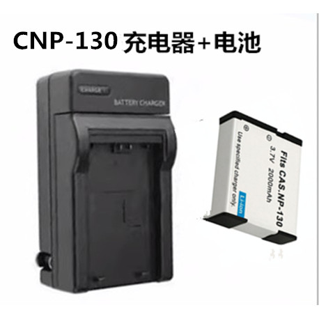 Thích hợp cho máy ảnh Casio EX-ZR100 ZR200 ZR400 ZR410 Pin + Bộ sạc