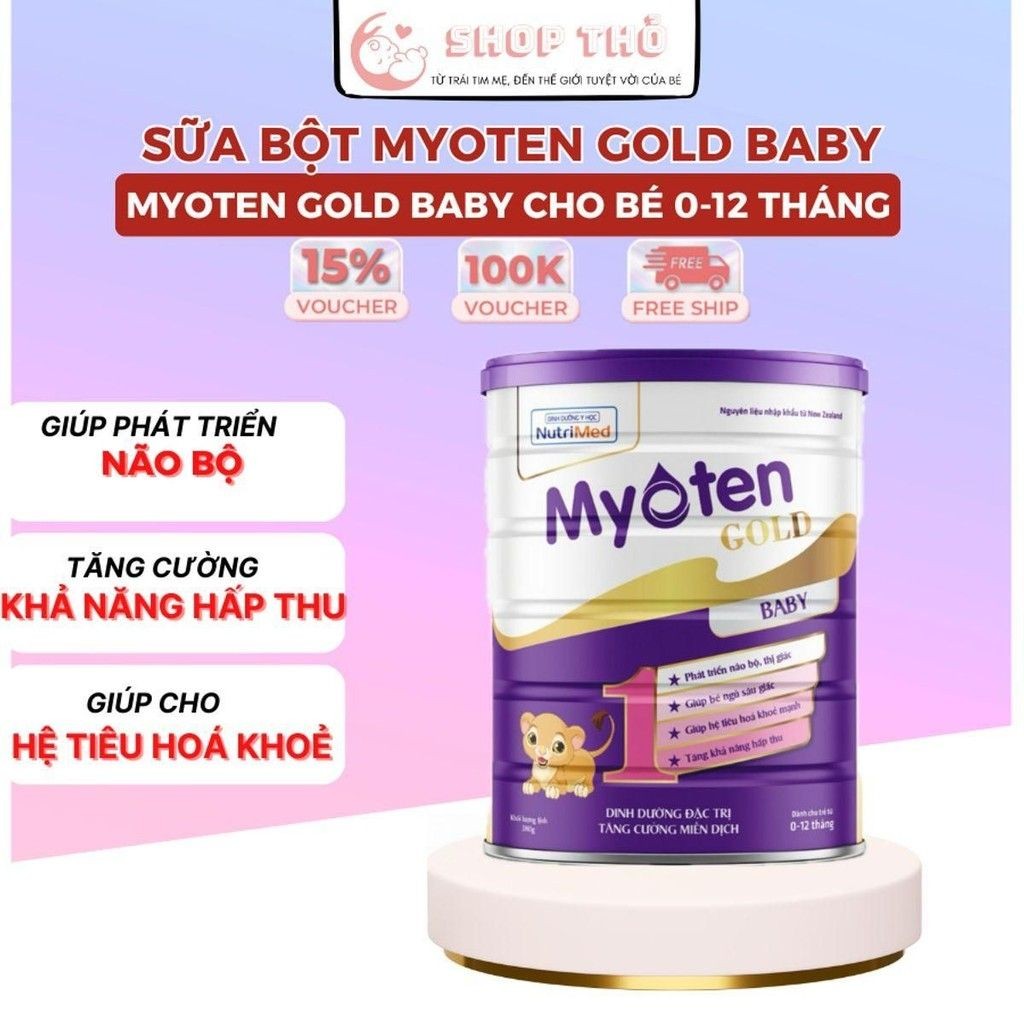 Sữa myoten số 1 Hỗ Trợ Phát Triển Toàn Diện Cho Trẻ Lon 800g