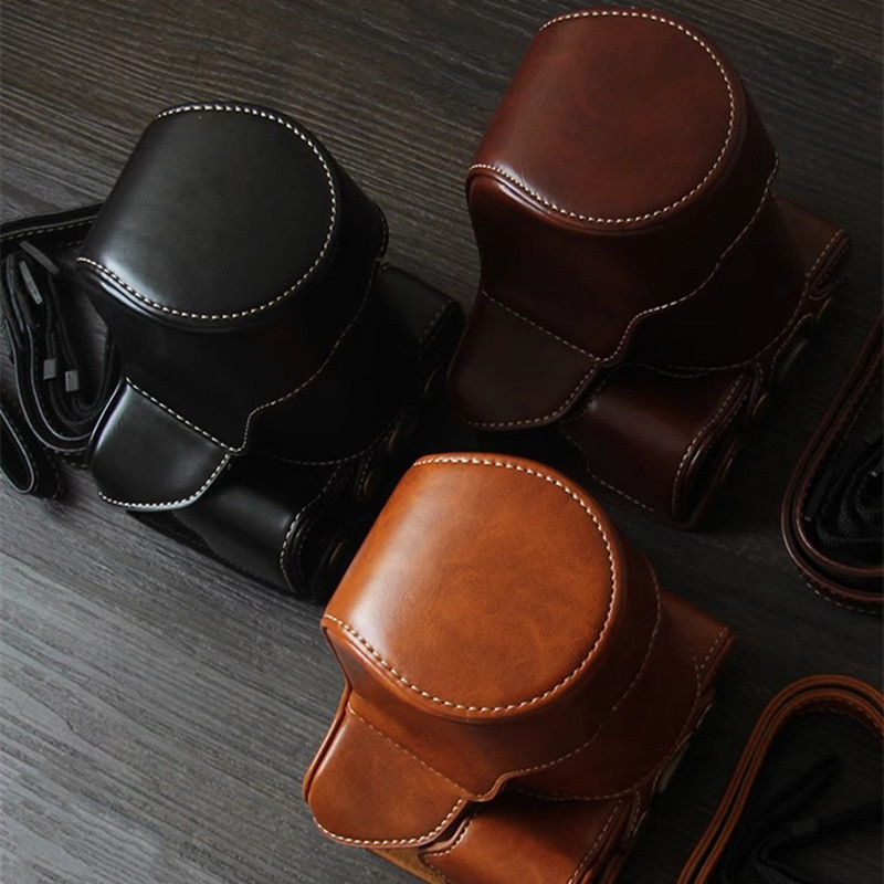 Ốp Bảo Vệ Camera Canon M200 Túi Máy Ảnh M100 m10 Base m5 / m6 / m3 Bao Da m50 Micro Đơn Thế Hệ Thứ H