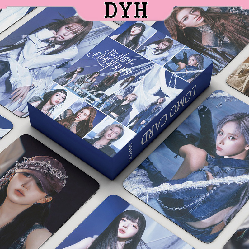 55 Cái / hộp NMIXX Photocard Fe3O4: FORWARD Album KPOP LOMO Card Collection Card