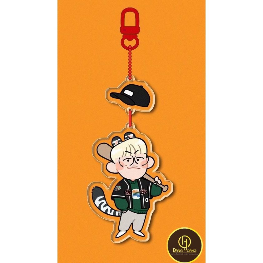 Móc khóa đội tuyển T1 x Mongi - Móc Khóa Acrylic Mùa Hè In  DH