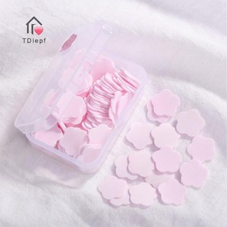 [Tdiepf] Giấy Xà Phòng Du Lịch Di Động Rửa Tay Cắm Trại Đi Bộ Đường Dài Vệ Sinh Dùng Một Lần MỚI